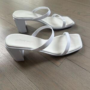 Jeffrey Campbell White Women's Heeled Sandals